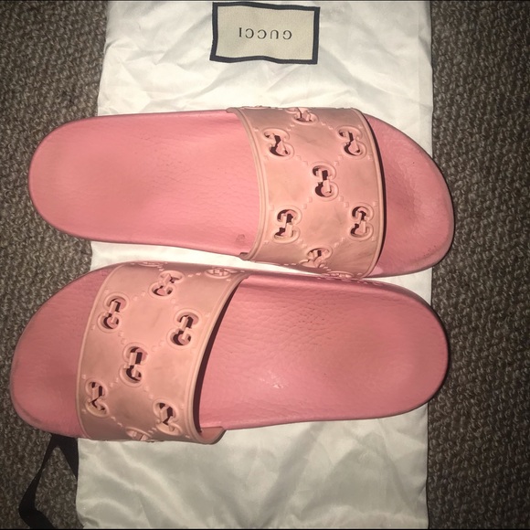 Gucci Shoes - GUCCI SLIDES — womens 7